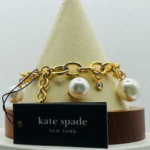 $170 KATE SPADE Everyday Spade Charm Bracelet NWT